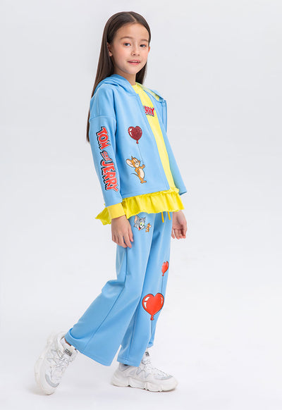 Tom And Jerry Long Sleeve Hoodie Jacket