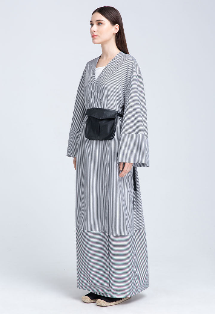 Wide Sleeve Long Outerwear