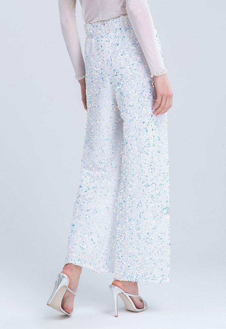 Sequenced Fabric Trouser