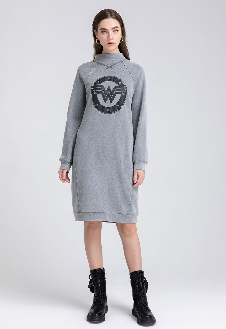 Wonder Woman Print Dress
