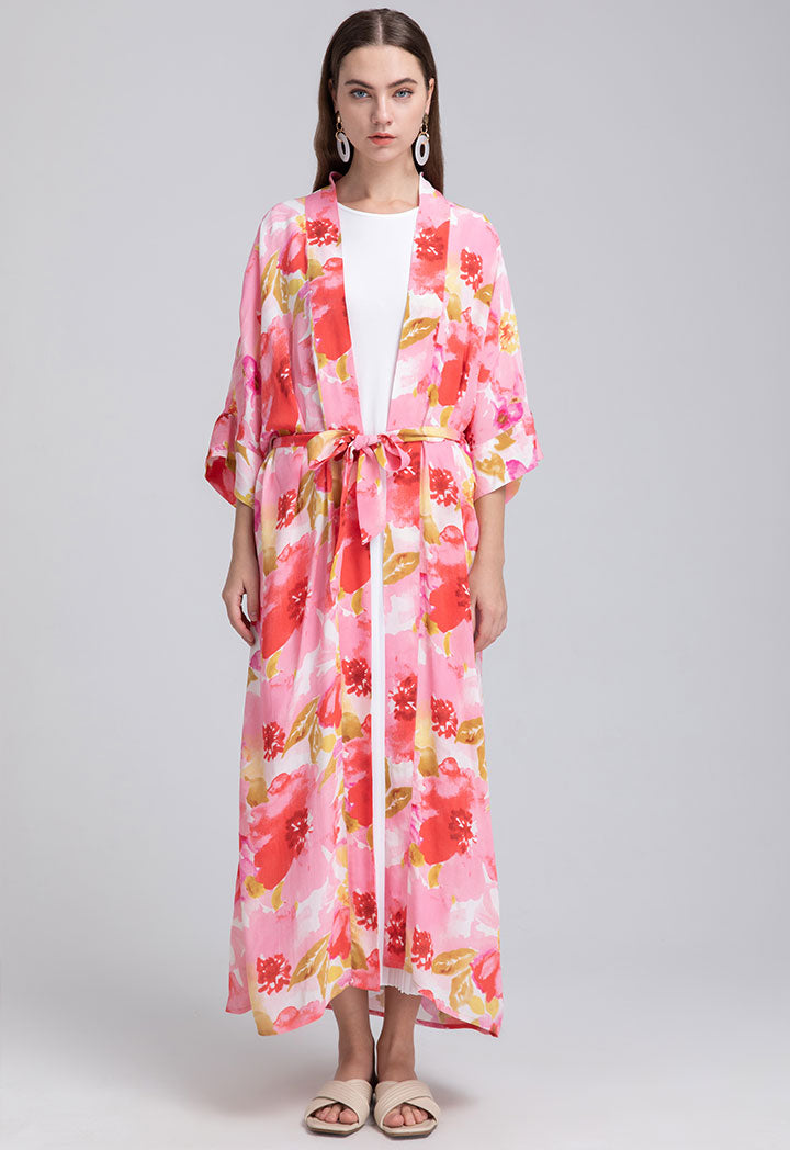 Allover Printed Outerwear
