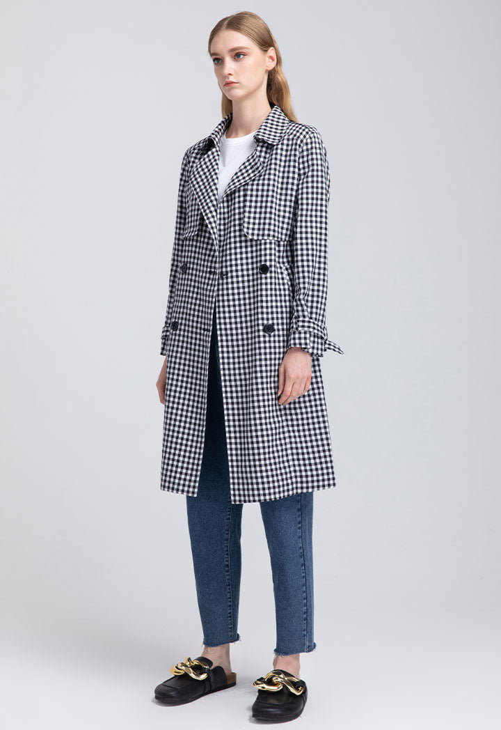 Gingham Checkered Outerwear