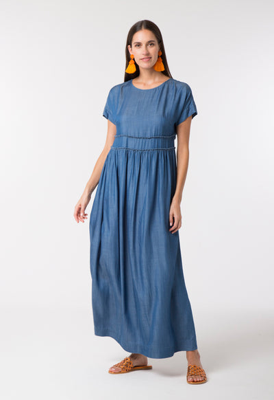 Long Denim Dress