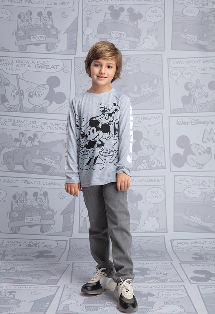 Mickey & Friends Raglan Long Sleeve T-Shirt