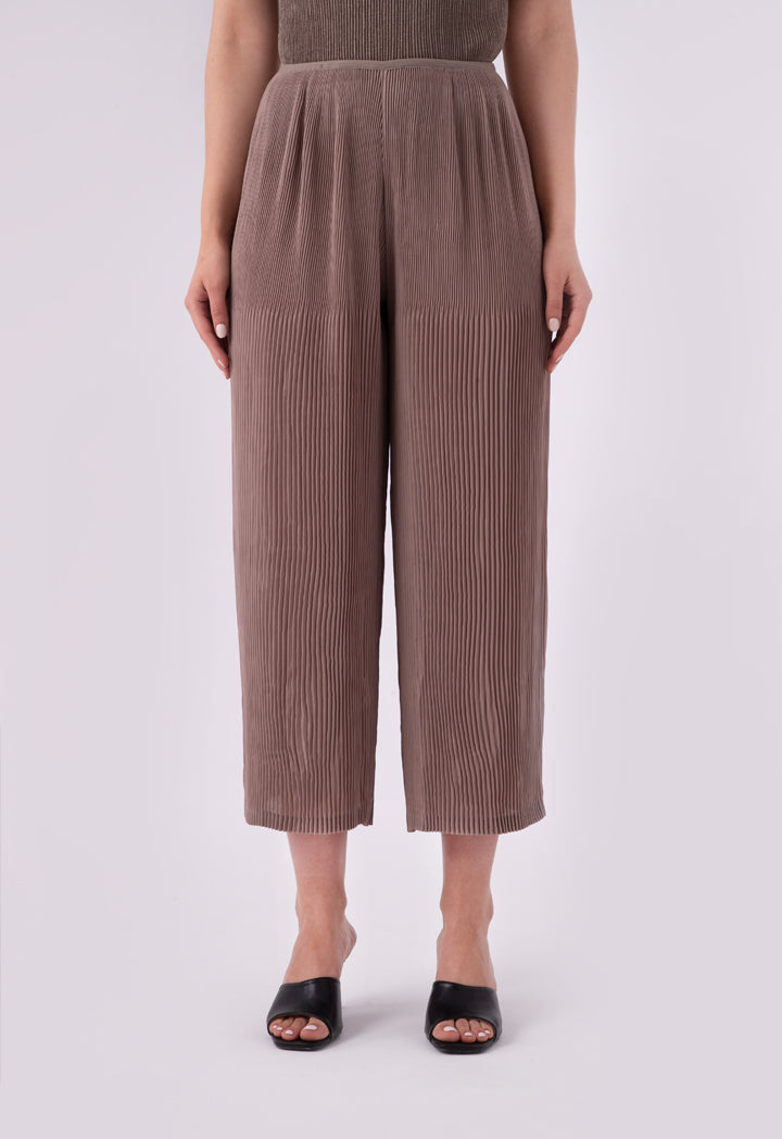 Thin Electric Pleated Wide Leg Pants