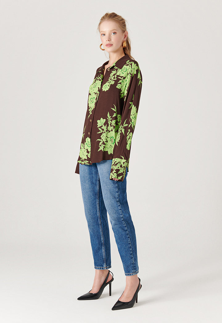 Floral Print Shirt