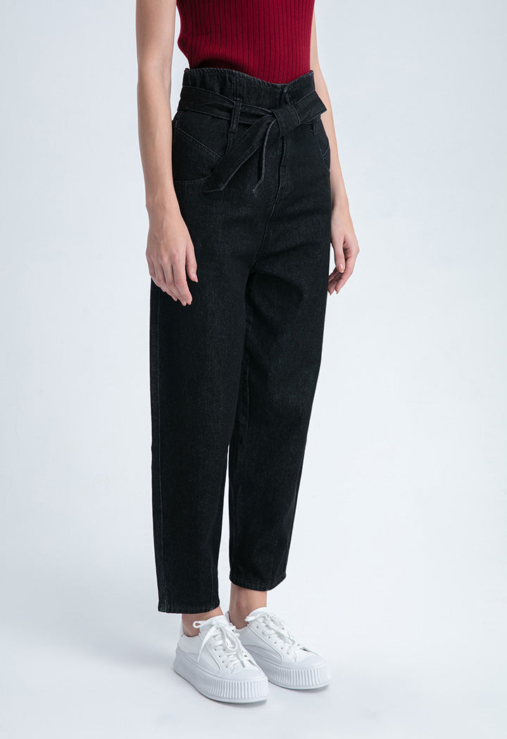 High Waist Denim Pants