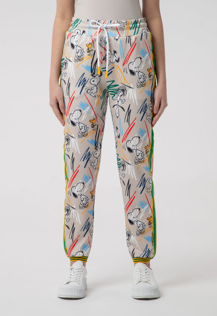 Snoopy Print Jogger