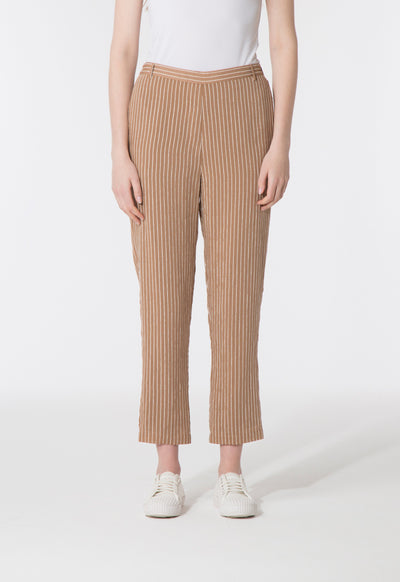 Embroidered Stripe Trouser
