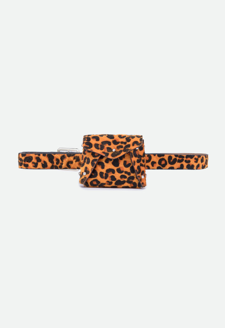 Mini Animal Print Belt Bag