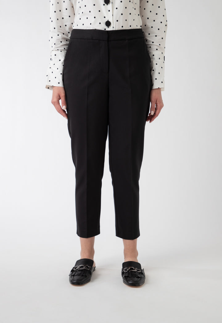 Solid Regular Fit Trouser