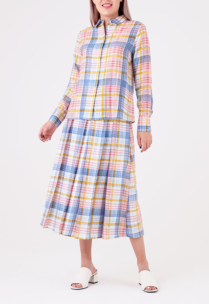 Multicolor Checkered Shirt