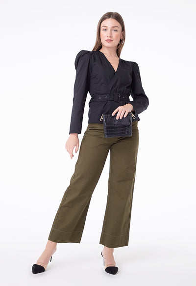 Loose Fit Straight Leg Trouser