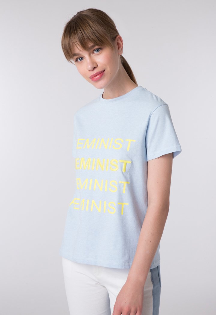 Text Print T-Shirt