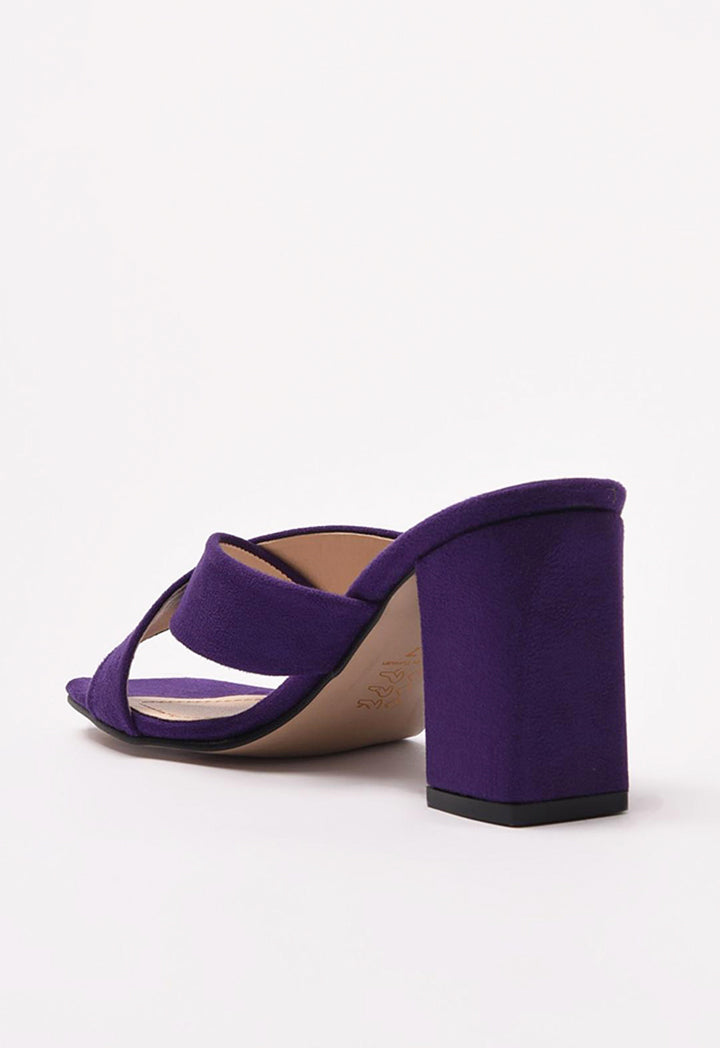Cross Strap High Heel Sandal