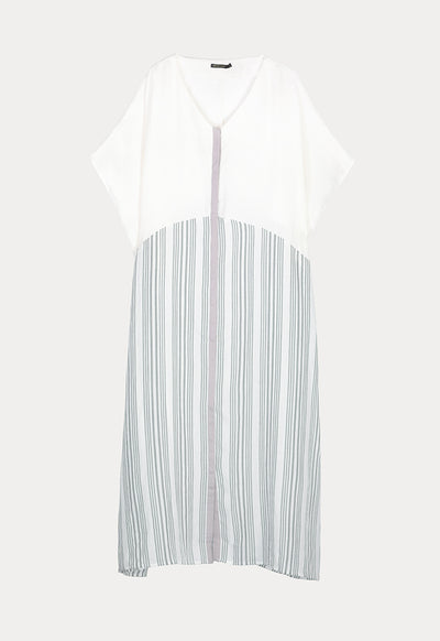 Block Stripes Dress - Fresqa