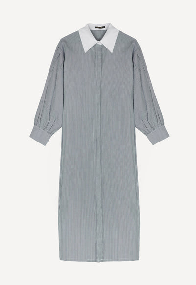 Colored Shirt Dress - Fresqa