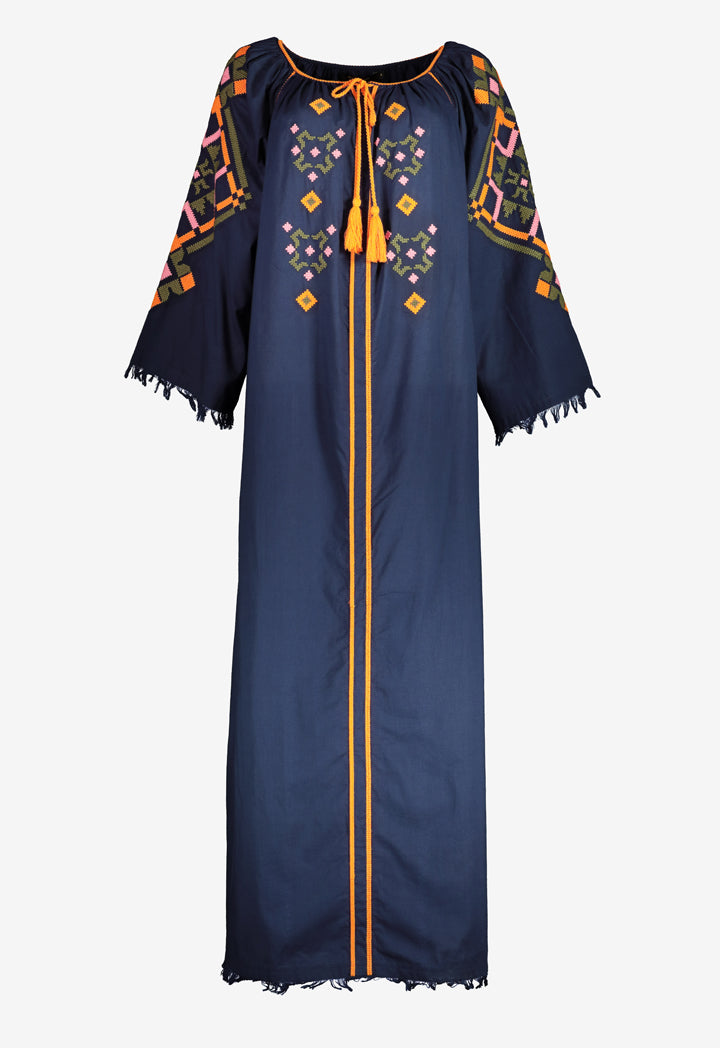 Embroidered Gypsy Dress