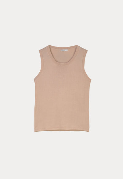 Knitted Sleeveless Top
