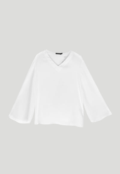 Pleated Sleeves Tops - Fresqa