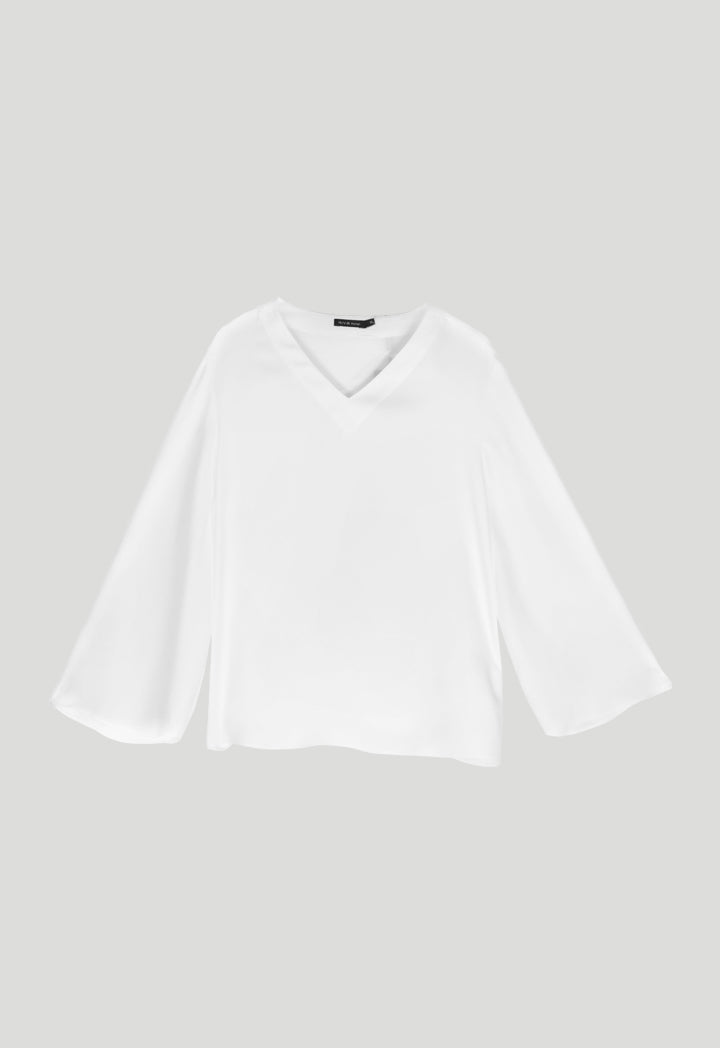 Pleated Sleeves Tops - Fresqa