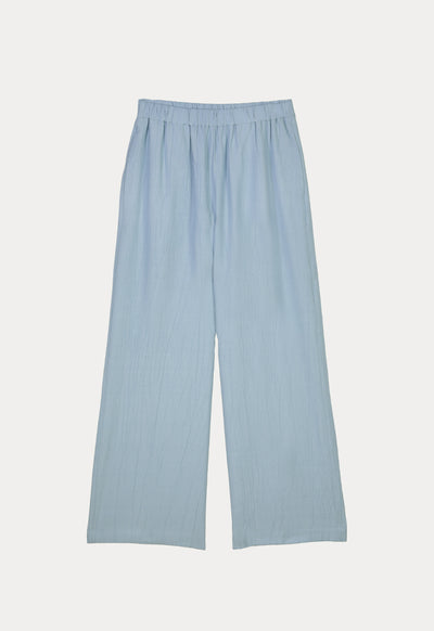 Ankle Length Textured Solid Pants