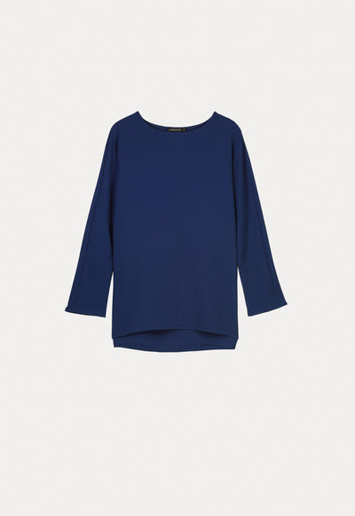 Solid Colored Casual Blouse