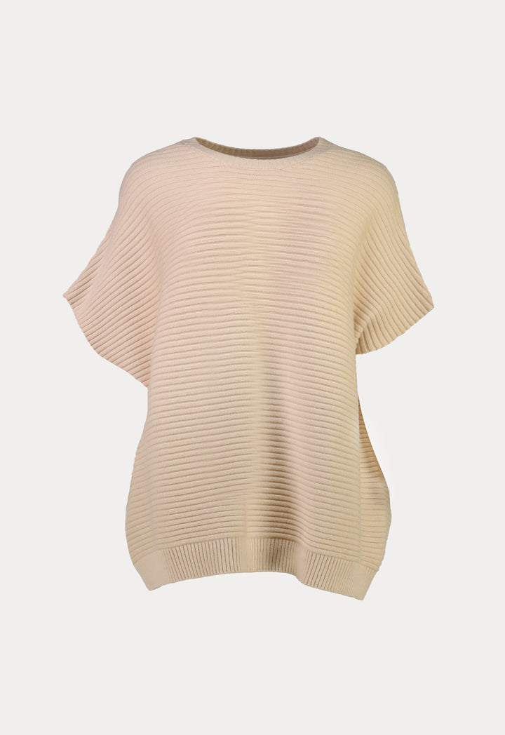 Rib Knit Poncho