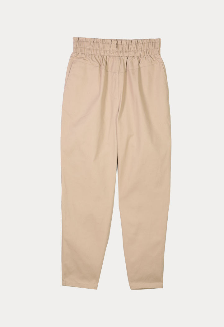 Elasticated High Waist Pants