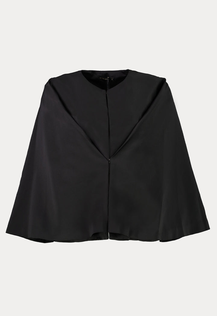 Satin Cape Outerwear - Fresqa