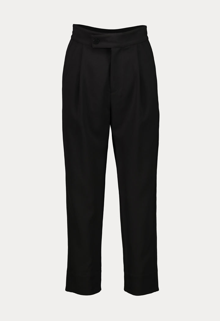 High Waist Crepe Trouser