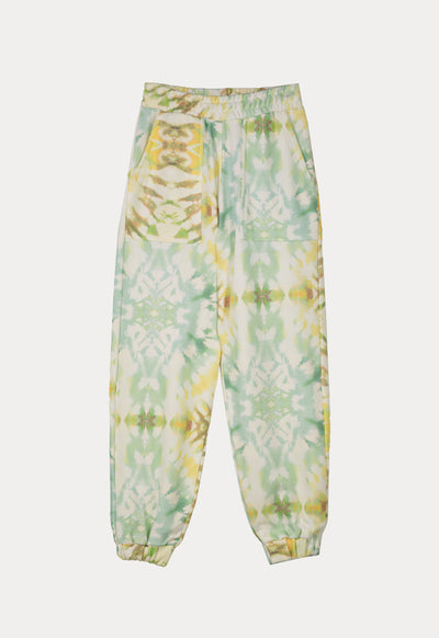 Knitted Tie Dye Jogger pants