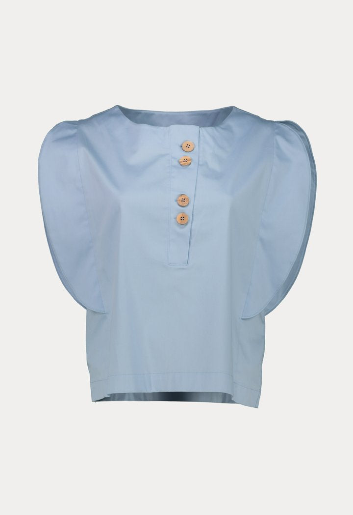 Split Sleeve Blouse