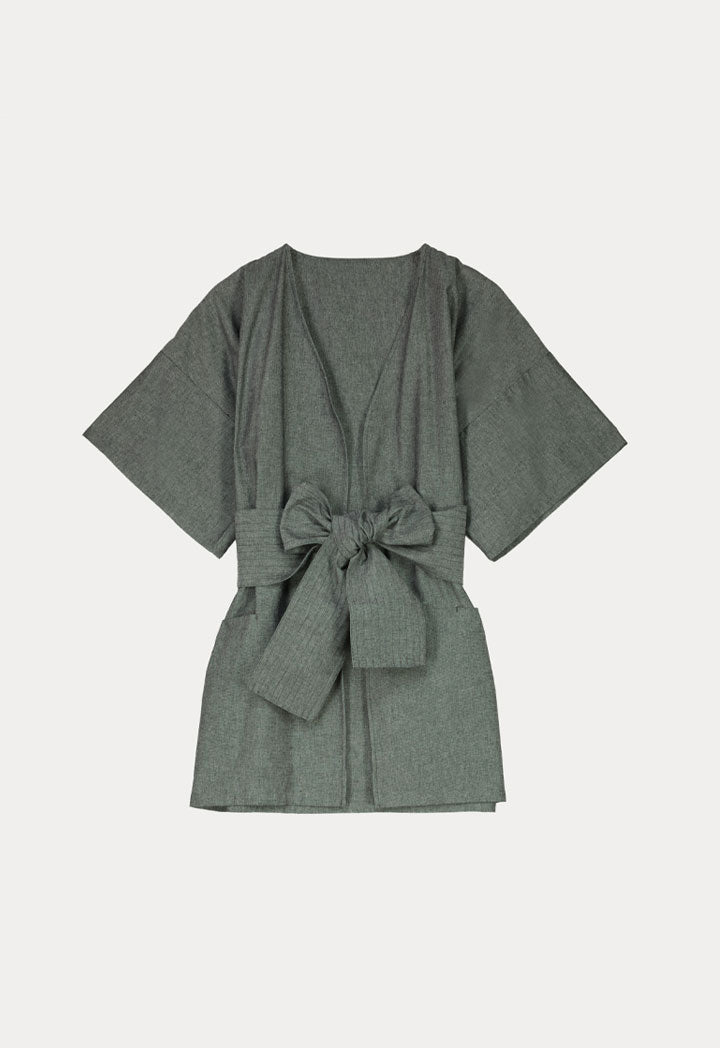 Big Patch Pocket Linen Outerwear