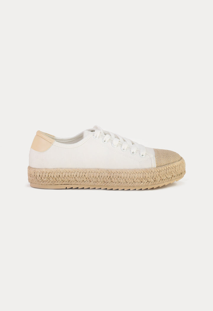 Espadrille Lace Up Sneakers