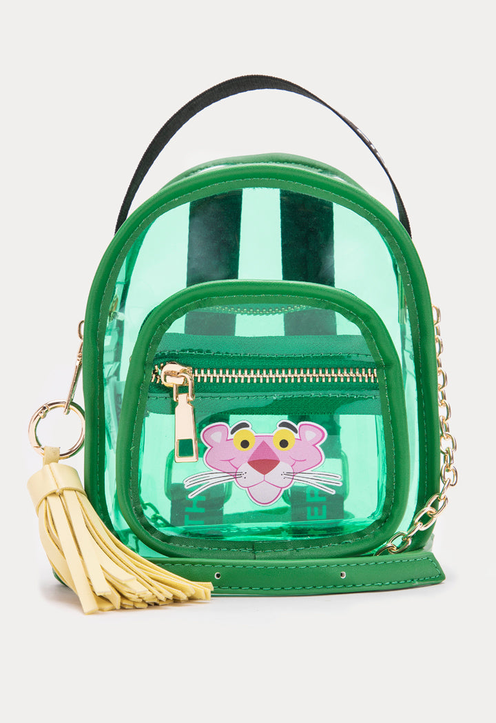 Pink Panther Clear Mini Shoulder Bag