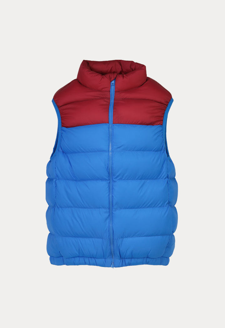 Unisex Quilted Padded Jacket With Pouch