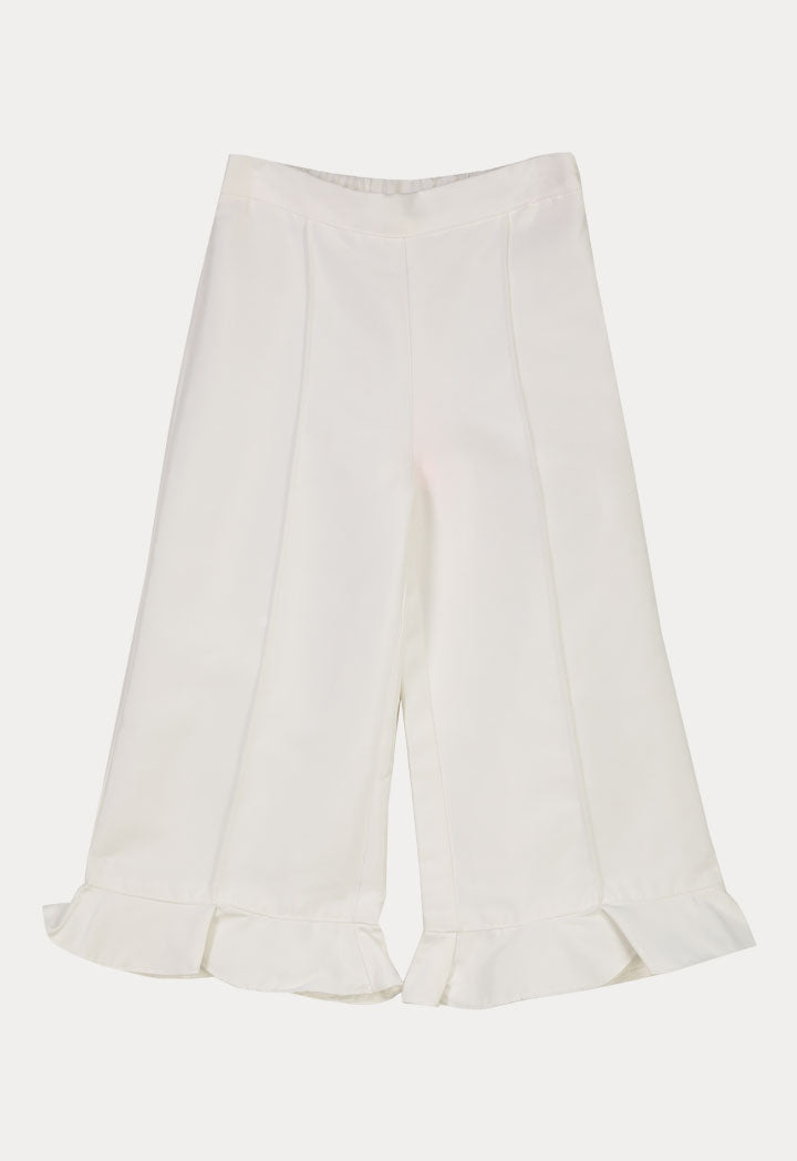 Frill Hem Trouser