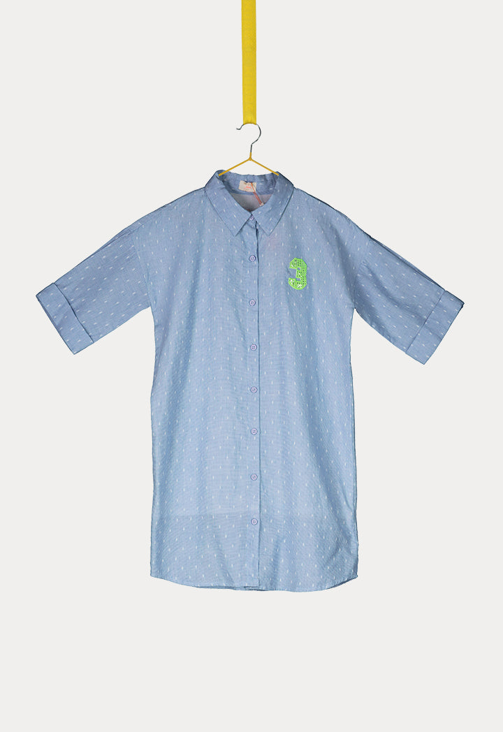 Number Embroidered Shirt