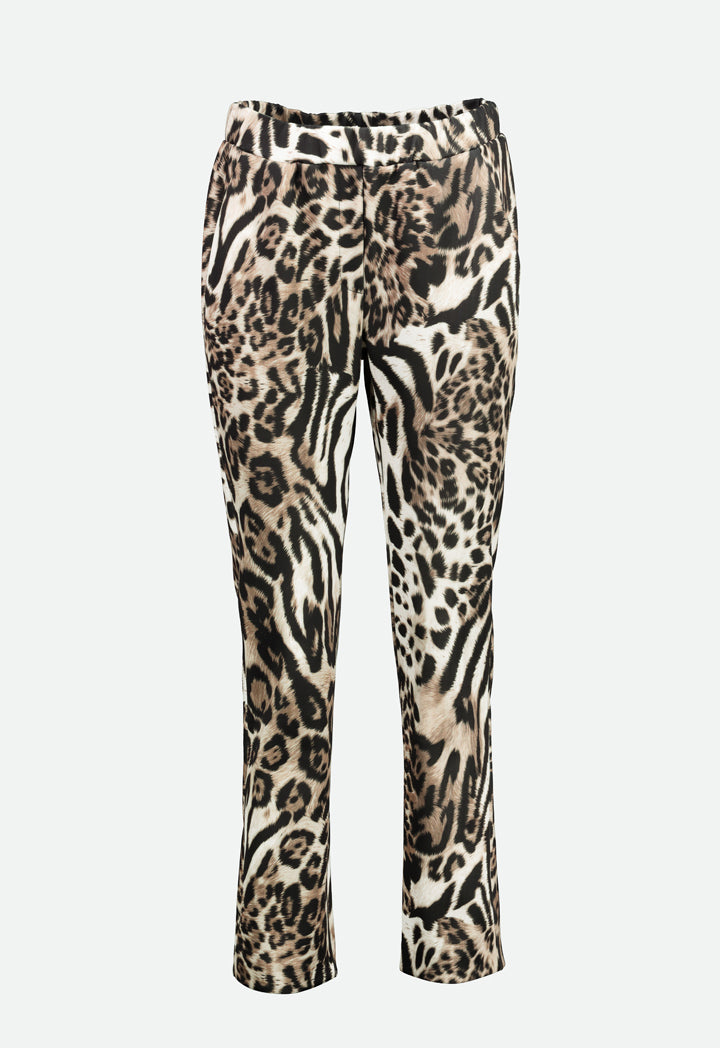 Animal Print Jegging Pants