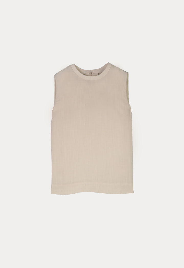 Basic Linen Sleeveless Top
