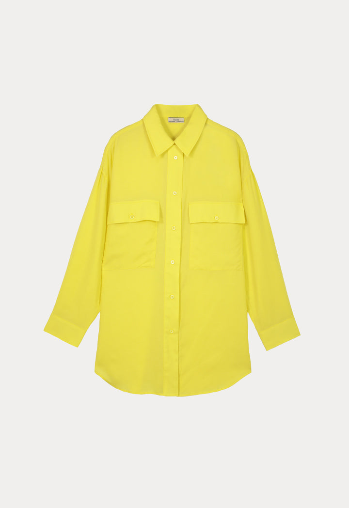 Regular Fit Solid Shirt