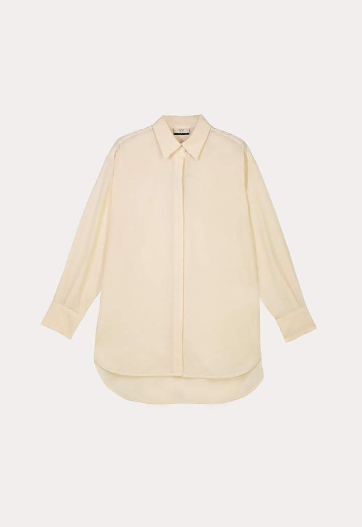 High Low Classic Solid Shirt