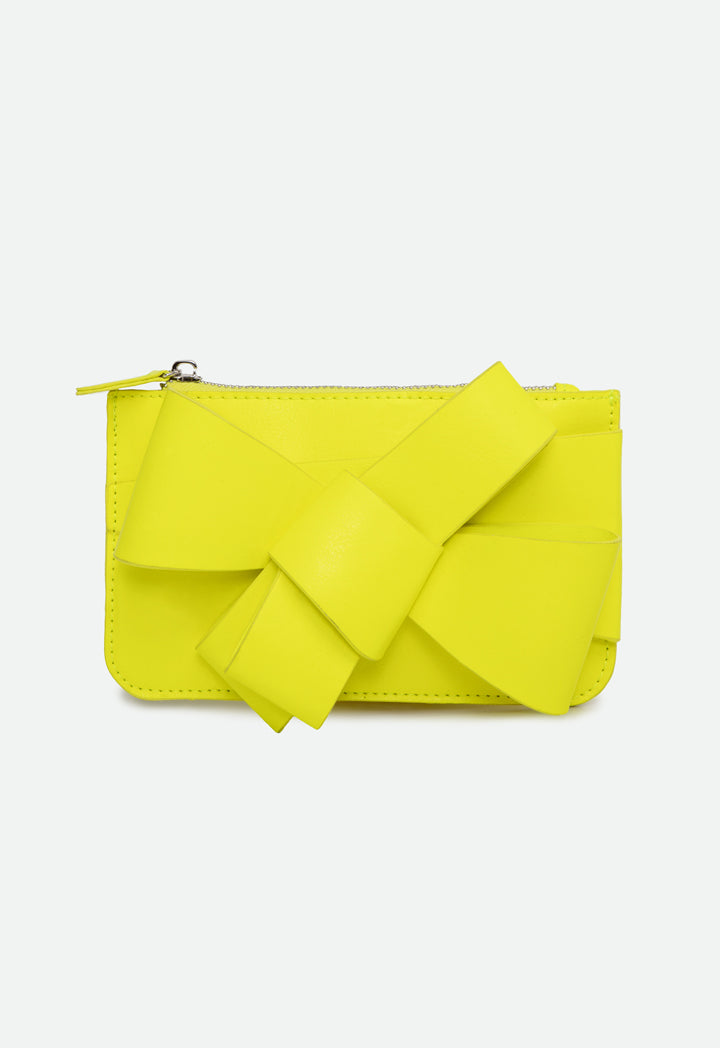 Bow Accent Pouch