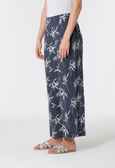 Printed Wide Leg Culottes