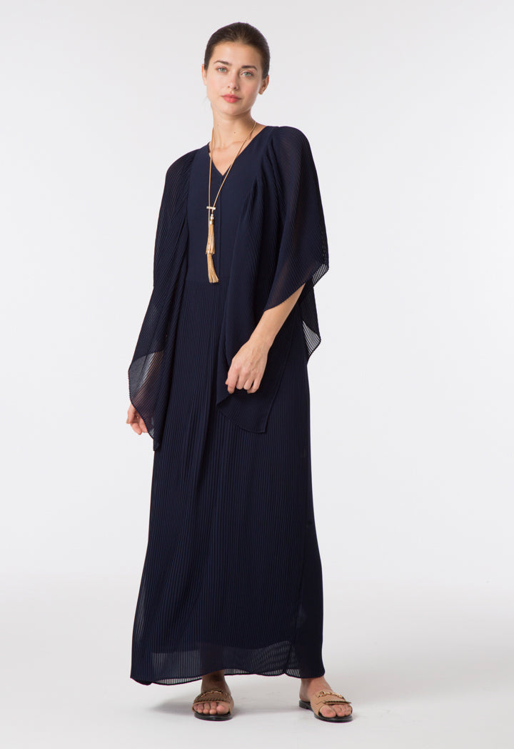 Pleated Long Dress