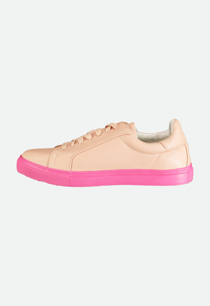 Pink Rubber Sneaker