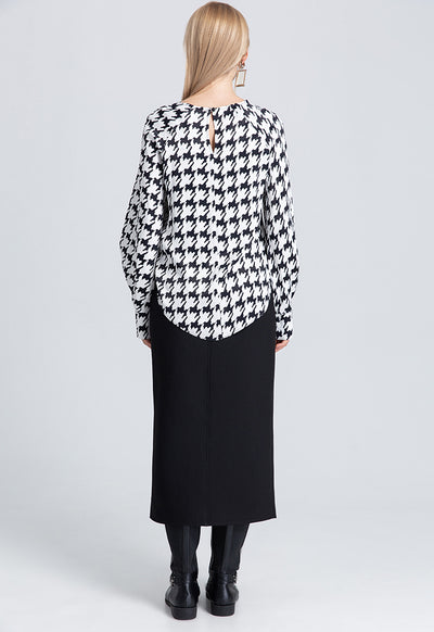 Midi Skirt W/ Side Belt