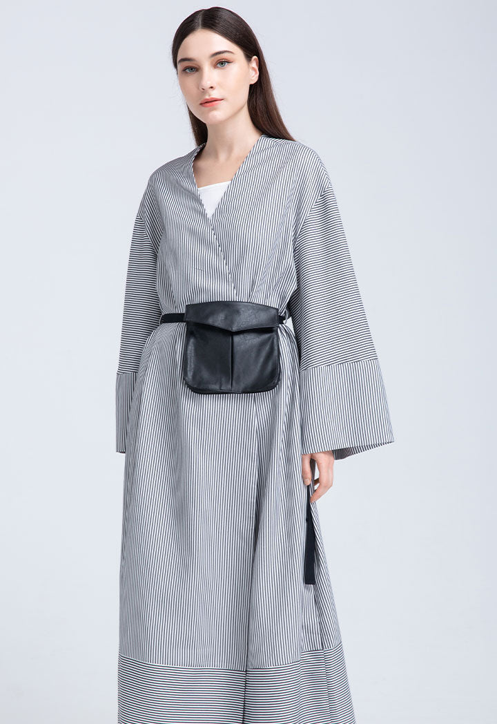 Wide Sleeve Long Outerwear