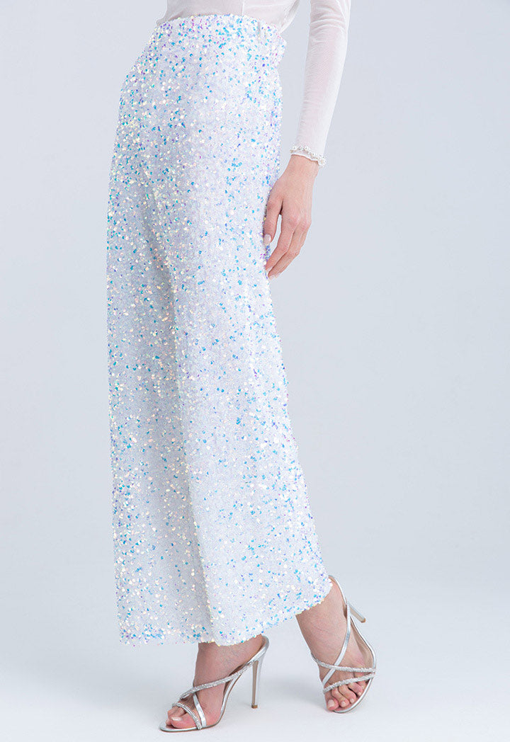 Sequenced Fabric Trouser